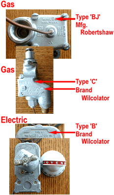 Oven Thermostat – ANTIQUE STOVE HEAVEN