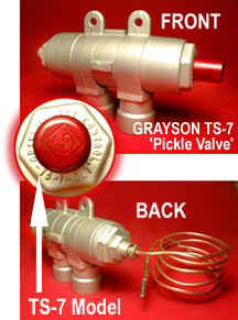 Grayson Robertshaw TS7 Safety Valve